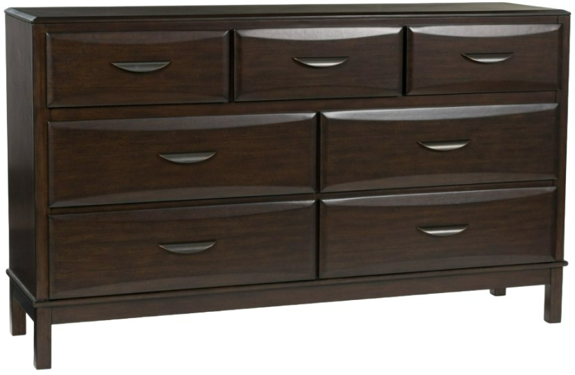 Benchcraft Vanmore Dark Brown 5-Drawer Dresser - Gil's Furniture & Sleep  Source
